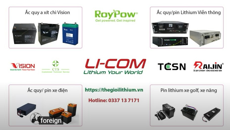pin lithium cho du thuyen