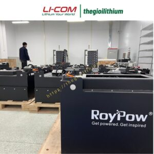 Pin lithium cho xe nâng của RoyPow 80V 420Ah F80420