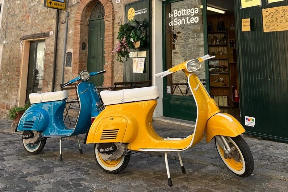 xe vespa dien